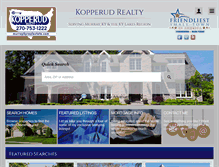 Tablet Screenshot of murraykyrealestate.com